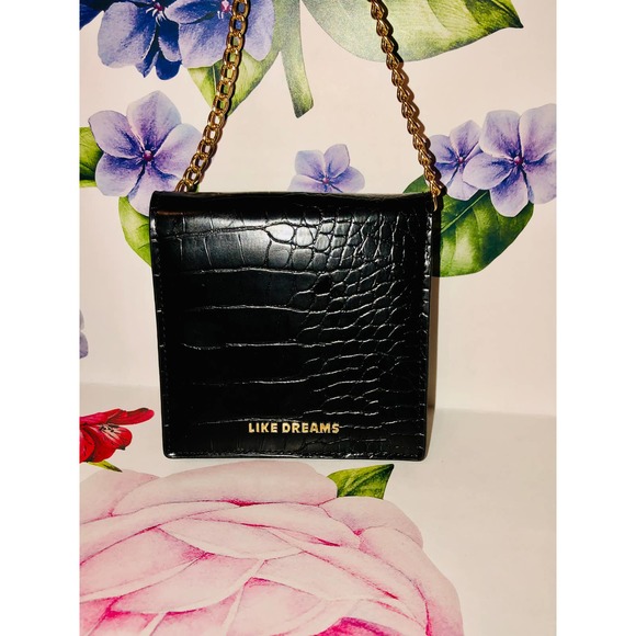 Like Dreams Bags Like Dreams Black Mini Purse Crossbody Poshmark